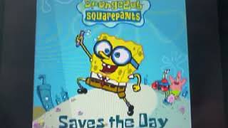 SpongeBob SquarePants Saves The Day Leapster Intro [upl. by Ahsatak]