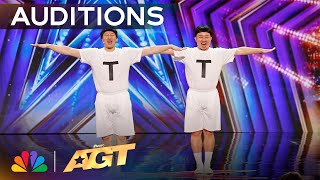 TT Brothers Will Make You SMILE  Auditions  AGT 2024 [upl. by Bakki939]