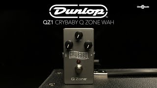 Dunlop QZ1 Crybaby Q Zone Wah  Gear4music demo [upl. by Ettelrac]