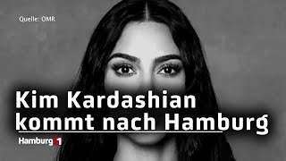 OMR Kim Kardashian kommt im Mai nach Hamburg [upl. by Piggy]