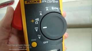 Fluke 374 600A600V TrueRMS ACDC Clamp Meter [upl. by Zak127]