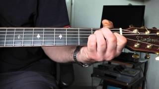 Play Drive In Saturday by David Bowie Guitar chords Part 1 [upl. by Lehcin753]