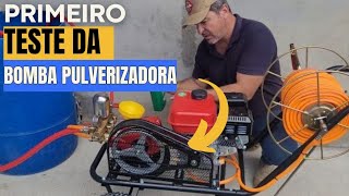 LIGANDO O PULVERIZADOR BBP4565 BRANCO  UTILIZANDO A FUNÇÃO DE LAVAGEM À JATO  INCRÍVEL [upl. by Sices480]