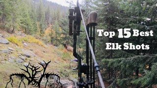 TOP 15 BEST ELK HUNTING KILL SHOTS [upl. by Uon]