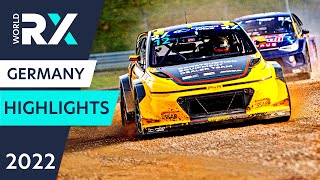 World Rallycross Highlights Day 1  World RX of Germany 2022 [upl. by Ablasor97]