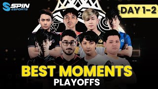 HIGHLIGHTS M3 WORLD CHAMPIONSHIP PLAYOFFS UPPER BRACKET OHEB ALICE GILA MOBAZANE SEREM RRQ CLAY [upl. by Akissej566]