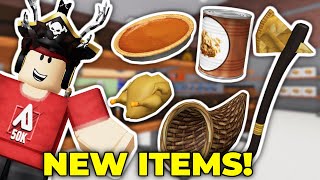 NEW Thanksgiving Update In Lumber Tycoon 2 [upl. by Eillehs]