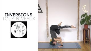 Inversions pour tout niveau   Yoga Fire By Jo [upl. by Kcarb206]