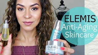 AntiAging Skincare Review  ELEMIS 3Piece Beautiful Skin Collection [upl. by Ellirehs]