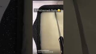 3 Malzemeli Tatlı🤤 [upl. by Klusek]