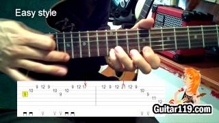 Canon Rock Fingerstyle [upl. by Lianne414]