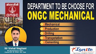 ONGC Recruitment 2022  Departmental Preference  By Mr Vishal Meghani Ex JEA [upl. by Cutcliffe]