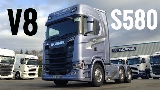 2017 New SCANIA S580 V8 Truck  Full Tour amp Test Drive  Stavros969 4K [upl. by Eittak]