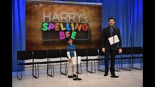 Harry TV Show  Funny Spelling bee  ABC TV SHOW 2017 [upl. by Faxan344]