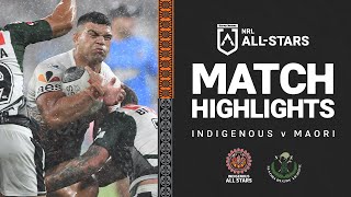 NRL All Stars 2022  Maori v Indigenous Match Highlights  NRL [upl. by Allistir140]