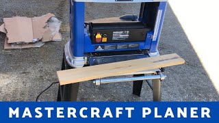 Mastercraft 15A Thickness Planer [upl. by Sibylla553]