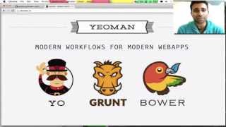 Getting started with Yeoman and generatorwebapp [upl. by Ervine594]