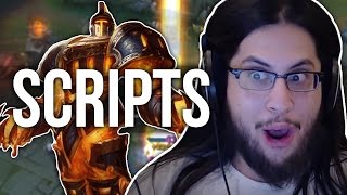 Imaqtpie  SCRIPTING IN LEAGUE OF LEGENDS [upl. by Pascasia]