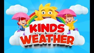 Hows the Weather  Weather  Kids Vocabulary  Types of Weather  Kinds of Weather  Science [upl. by Aniar]