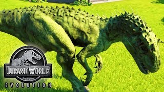 NEW INDOMINUS REX CAMOUFLAGE SKIN JURASSIC WORLD EVOLUTION [upl. by Ahsets]