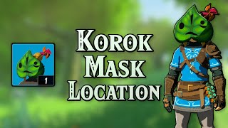 Korok Mask Location  Zelda TOTK [upl. by Crispen]