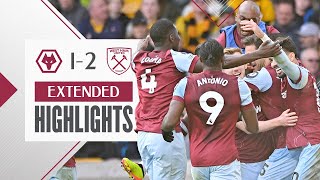 Extended Highlights  Late WardProwse Winner Gives Hammers Crucial Victory  Wolves 12 West Ham [upl. by Christabelle654]