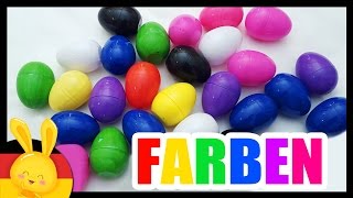 farben lernen für kleinkinder deutsch  Das Farbenlied  Kinder Überraschung  Titounis [upl. by Hanah560]