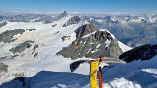 Punta CASTORE al MONTE ROSA 4228 mt [upl. by Meggi]