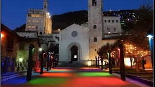 GUBBIO  LA VIA DEL PRESEPE  Umbria  HD [upl. by Iuqcaj]