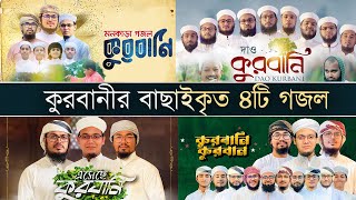 বাছাইকৃত ৪টি সেরা কুরবানির গজল। Selected Qurabani Gojol। Popular Kurbani Song 2024 [upl. by Algar846]