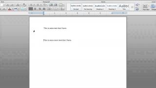 How to Eliminate Large Spaces in Microsoft Word  Microsoft Word Tutorials [upl. by Irrak]