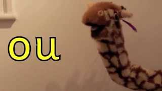 Geraldine the Giraffe learns ou as the u sound [upl. by Sass872]