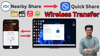 Nearby Share for Windows  Share files easily between Android and Windows  Transfer Files Easily [upl. by Ycnan]