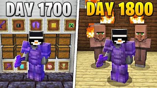 I Survived 1800 Days in HARDCORE Minecraft [upl. by Nettirb608]