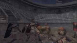 ROMAN GLADIATORS VS LIONS amp TIGERS in the FORUM 3D anim video preview using LEGIONS OF ROME [upl. by Ylloj]