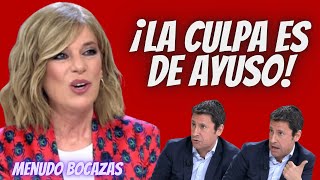 ¡ZASCA  Esther Palomera quotDEJA en RIDÍCULOquot a periodista de la COPE por bocazas y lacayo de Ayuso [upl. by Iilek391]