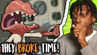 THEY BROKE TIME  Rick and Morty Season 2 Episode 12 REACTION [upl. by Enail746]