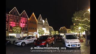 Stadtmarketing Bad Neustadt  Weihnachtsverlosung 2023 [upl. by Gish265]