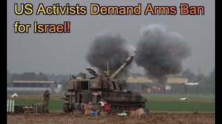 FN Activists Urge US to Ban Arms Sales to Israel After UK Action [upl. by Wahs]