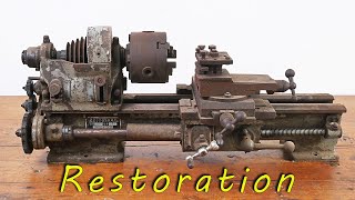 Restoration of old Lathe — C609（Gustav Esfeld MDO） [upl. by Boffa]