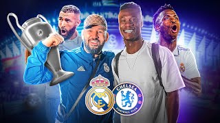 VLOG REAL MADRID VS CHELSEA JE RECONTRE LES JOUEURS DE MADRID [upl. by Deron]