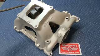 Mummert Single Plane Ford Y Block Intake Manifold [upl. by Aserahs]