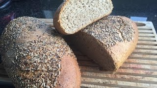 Zuurdesem volkorenbrood Sourdough wholemeal bread [upl. by Annunciata]