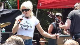 Amyl amp The Sniffers – “GFY” w John Waters intro  Live 07062019  Burger Boogaloo  Oakland CA [upl. by Kearney]