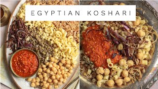 Egyptian Koshari Recipe Kushari [upl. by Ogires704]