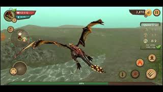 I PLAY DRAGON SIM ONLINE BE A DRAGON AND DO THE MISSIONS 1 [upl. by Malchus]