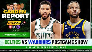 LIVE Celtics vs Warriors Postgame Show  Garden Report [upl. by Aicala]