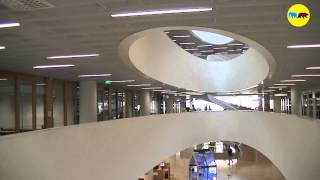 Helsinki University Library Kaisa House [upl. by Aynatahs]