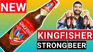 All New Kingfisher Strong Beer  Kingfisher Beer  The Whiskeypedia [upl. by Alair]