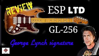 ESP LTD GL256 George Lynch Signature Review [upl. by Lyrrad257]